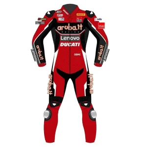 Chaz Davies Ducati Aruba it Motorcycle MotoGP Race Suit 2020