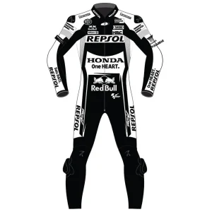 Marc Marquez Road Racing Winter Test Motorcycle Suit 2022