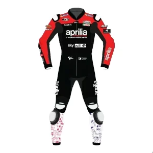 Aleix Espargaro Aprilia Motorcycle Leather Suit MOTOGP 2022