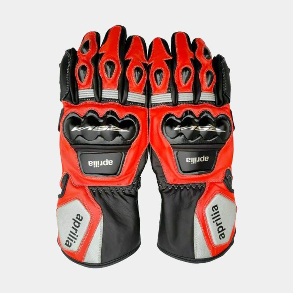 Aprilia Biker Leather Gloves 1 Aprilia Biker Leather Gloves