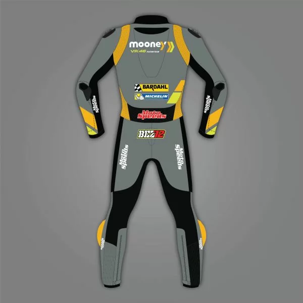 Ducati Full Leather Suit Marco Bezzecchi 2 Ducati Full Leather Suit Marco Bezzecchi - Image 2