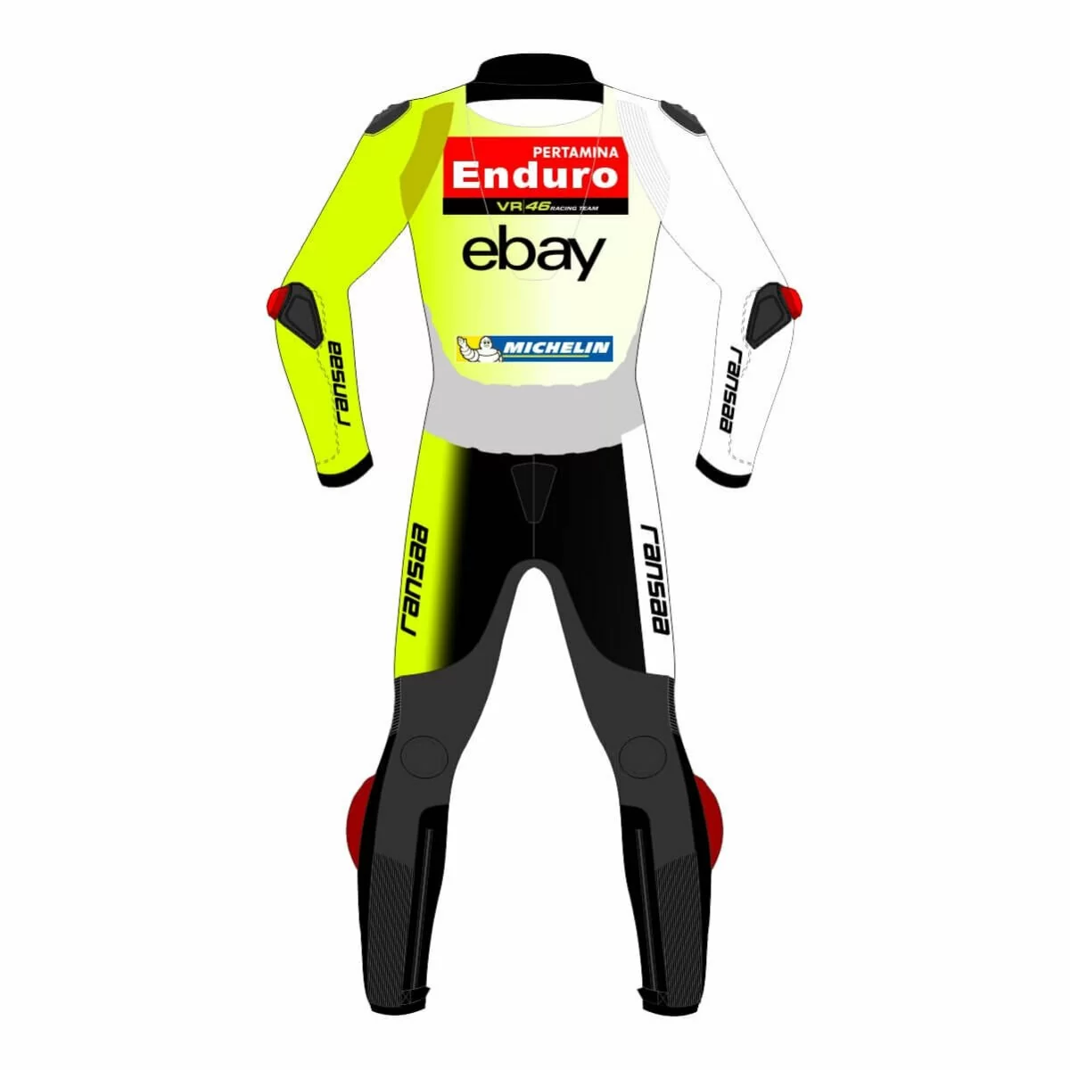 Marco Bezzecchi Suit - Ducati VR46 Team MotoGP 2024 2 Marco Bezzecchi Suit - Ducati VR46 Team MotoGP 2024 - Image 2