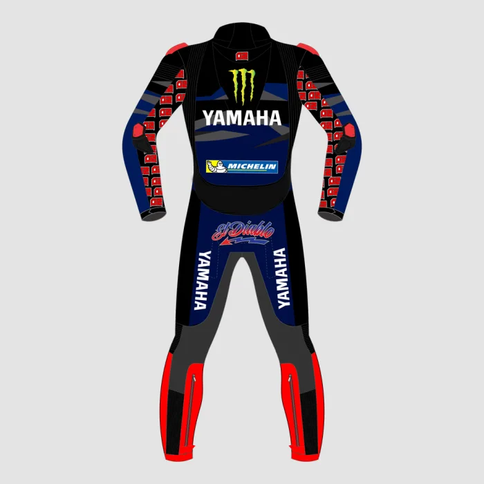 Fabio Quartararo Motorcycle Yamaha Monster Energy Leather Suit 2023 2 Fabio Quartararo Motorcycle Yamaha Monster Energy Leather Suit 2023 - Image 2
