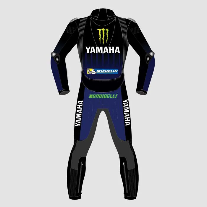 Franco Morbidelli Yamaha Motorcycle Leather Suit MotoGP 2022 2 Franco Morbidelli Yamaha Motorcycle Leather Suit MotoGP 2022 - Image 2