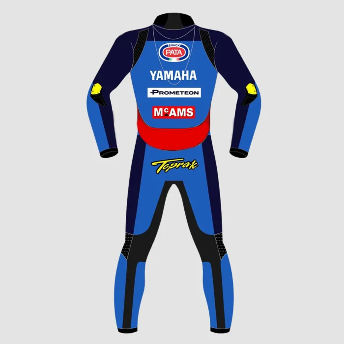 Toprak Razgatlioglu Motorcycle Yamaha WSBK Leather Suit 2023 2 Toprak Razgatlioglu Motorcycle Yamaha WSBK Leather Suit 2023 - Image 2